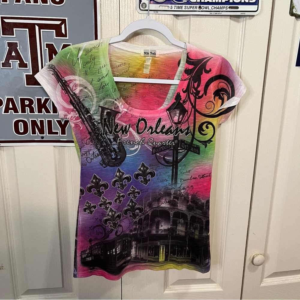 Miss Posh New Orleans French Quarter T-shirt